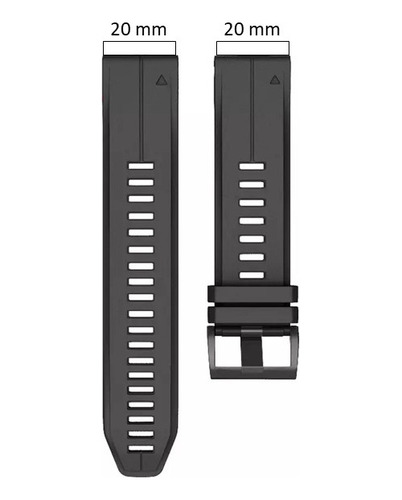 Correa Compatible Con Garmin Fenix 6s Pro 5s Plus 20mm