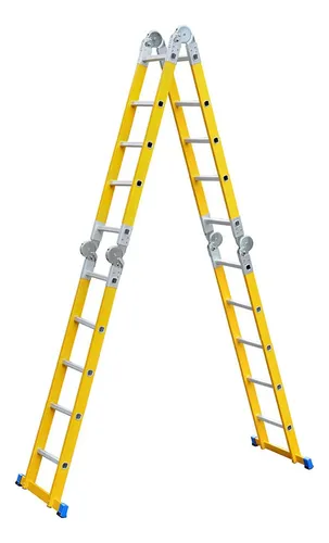Escalera Fibra De Vidrio 5,7mt 20 Peldaños