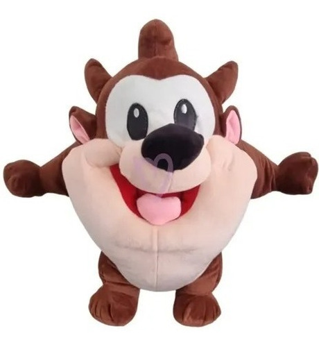 Imagen 2 de 5 de Peluche Taz Bebé Looney Toons Demonio De Tazmania 40cm