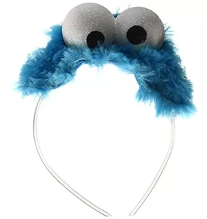 Diadema De Disfraz De Cookie Monster De Sesame Street M...