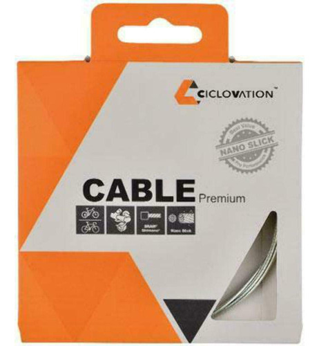 Ciclovation, Nano Cable De Cambio Slick,,, Acero Inoxidable.