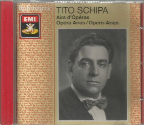 Tito Schipa / Opera Arias - Cd Original Europa