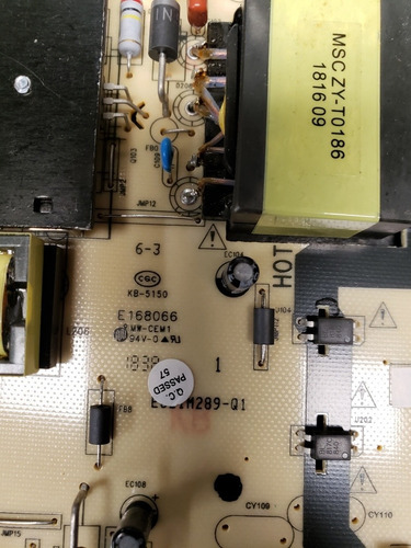 Fuente Jvc Tl-58ma887 (Usado)
