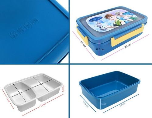 Lunch Box Comida Lonchera Infantil Frosen