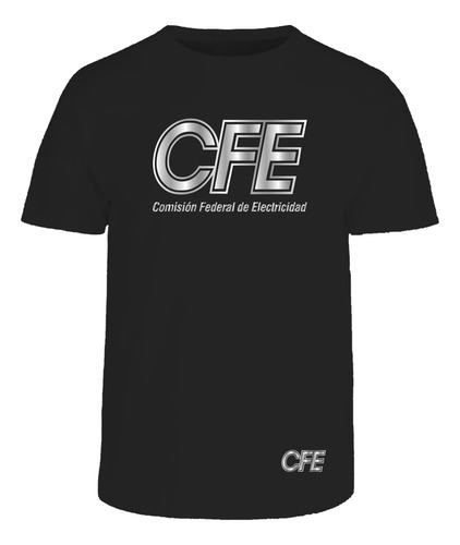 Playera Modelo Cfe