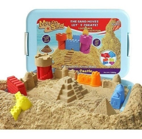 Motion Sand Castle Deluxe 1 Kg Arena Kinetica Isakito Ms21