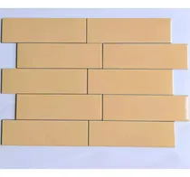 Comprar Azulejo Rectangular Colores Liso Brillante 7,5x25 1era
