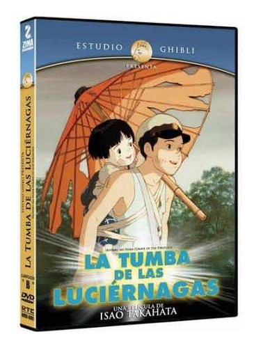 Estudio Ghibli La Tumba De Las Luciérnagas Dvd Isao Takahata