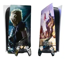 Comprar Skin Para Ps5 Com Disco Final Fantasy Vii Cloud Moto