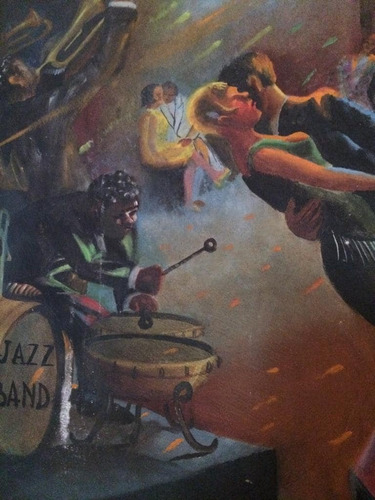 Pintura Al Óleo Dancing Del Artista Antonio Silva Díaz
