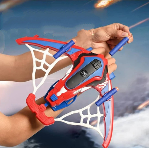 Ballesta Lanzador De Dardos Advengers Spiderman Capitan Hulk