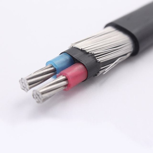 Cable Concentrico Antifraude Bifasico 2x 6 + 6 Awg Aluminio