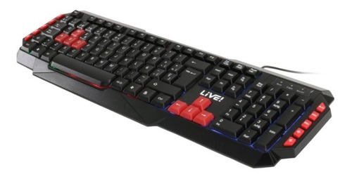 Teclado Gamer Retroiluminado Usb Pc Ps4 Luz Led Multicolor