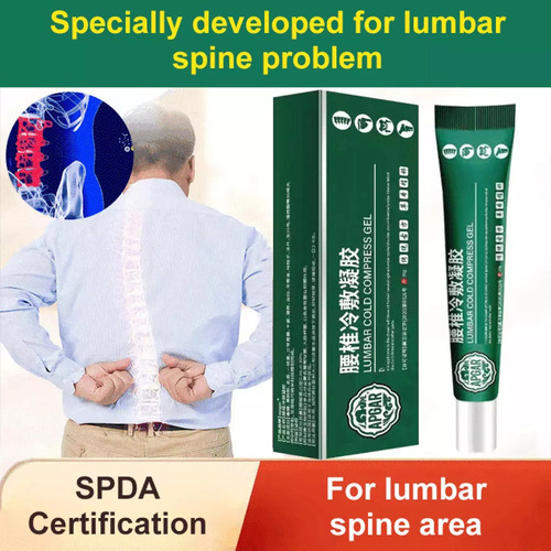 3 Unidades De Gel De Compresión En Frío Tipo Lumbar