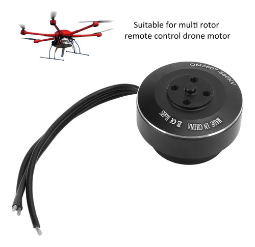 Motor Sin Escobillas Qm3507 580kv Resistente Al Agua 12n14p