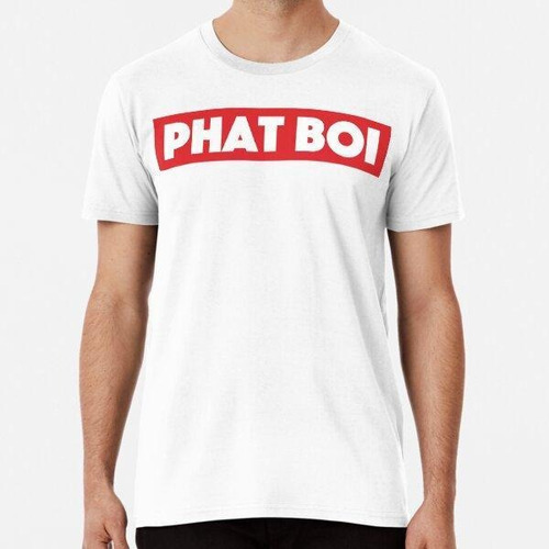 Remera Phat Boi Red Algodon Premium 