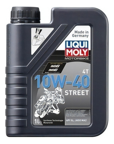 Aceite Liqui Moly 10w40 Basic Street 4t En Moto 46