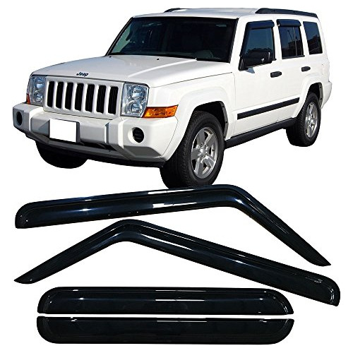 Deflector De Visera De Ventana Compatible Jeep Commande...