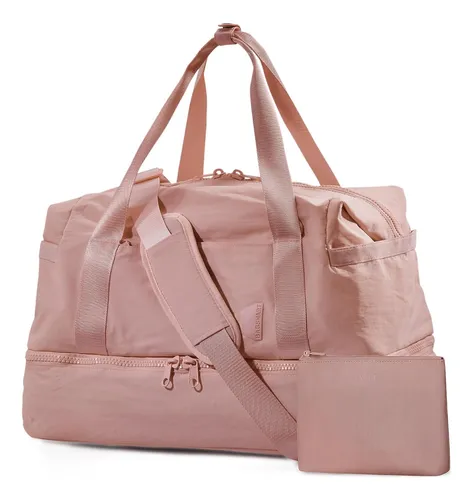 Bolsa De Mano Para Mujer, Viajes, Entrenamiento, Rosa 37l