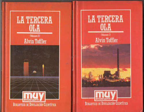 La Tercera Ola - Alvin Toffler - Tomo 1 Y 2 Usado Impecable