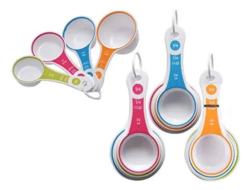Juego De 10 Tazas Y Cucharas Medidoras Db Designs (medi...