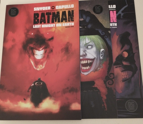 Batman Last Knight On Earth 1-3 Dc Comics 
