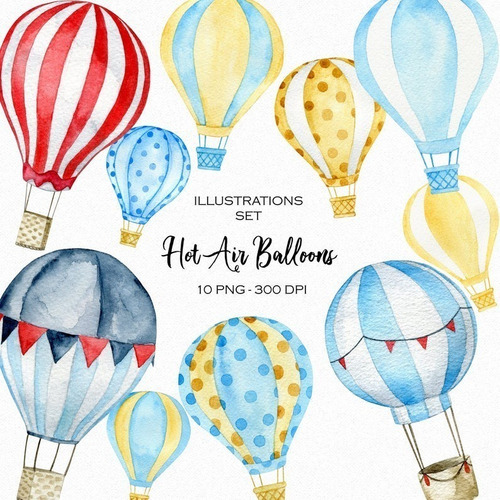 Cliparts Imagenes Png Globos Aerostaticos 2  Is20