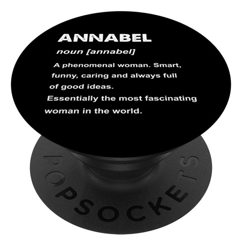 Annabel Nombre Popsockets Popgrip Intercambiable