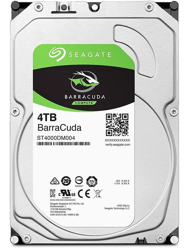 Imagen 4 de 5 de Disco Duro Interno Barracuda3.5''4tb,sataiii,6gbit/s,5400rpm