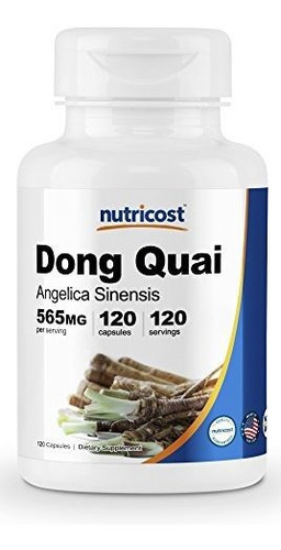 Nutricost Dong Quai 565 Mg 240 Capsulas