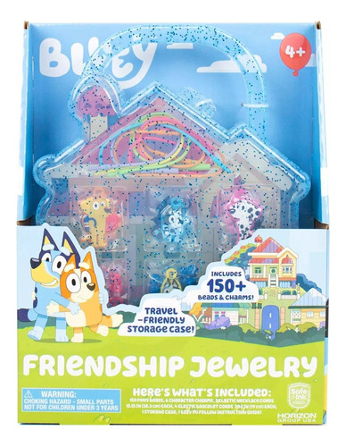 Bluey Friendship. Estuche De Joyería. Importado