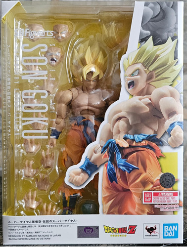 S.h. Figuarts Son Goku Super Saiyajin Legendario Nuev