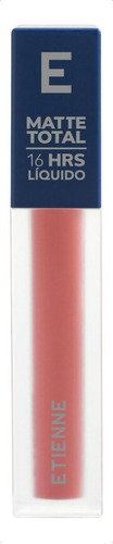 Labial Liquido Matte Total Etienne 03/l Color Marrón claro