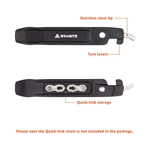 Talon Bike Tire Levers With Bicycle Chain Master Link P...