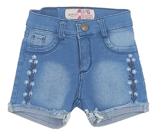 Short de jeans para niñas hot sale