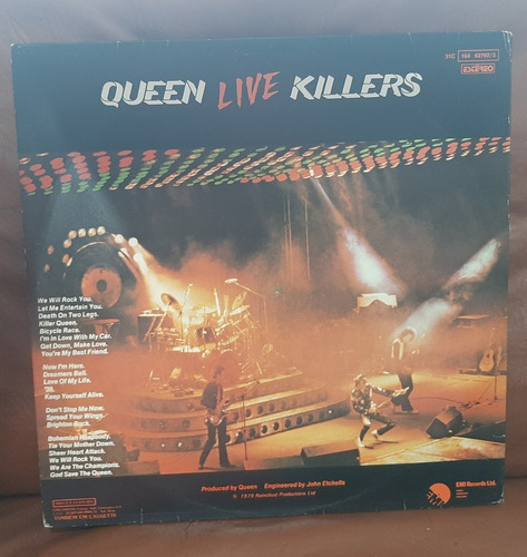 Lp Vinil Queen Live Killers - Duplo (Usado)