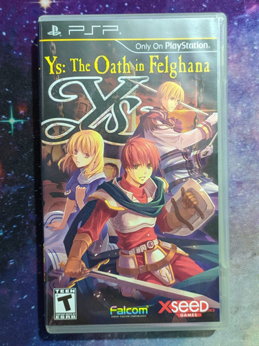 Juego De Playstation Portable Psp - Ys: The Oath In Felghana