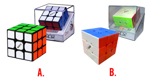 Cubo Rubik Magnético Original Qiyi 3x3x3 Profesional Imanes