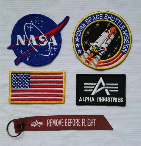 Parches NASA Bordados con Velcro - Z-PatchPros Parches: General - Nasa03 