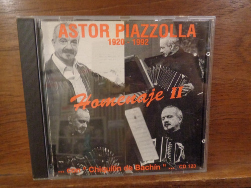 Astor Piazzolla Homenaje 2 Cd Tango 