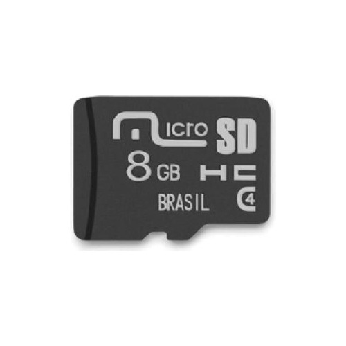 Cartão Memória Micro Sd 8 Gb Classe 10 Multilaser