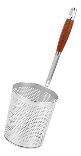 Cesta De Fritura Com Alça Anti-escaldadura De Aço Inoxidável