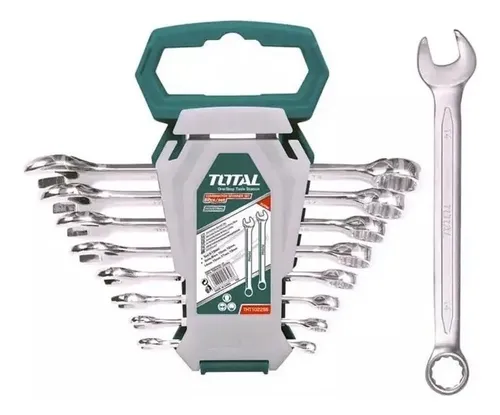 Juego Set Llaves Combinadas 8 Pz 6 A 19 Mm Total Tht102286-i