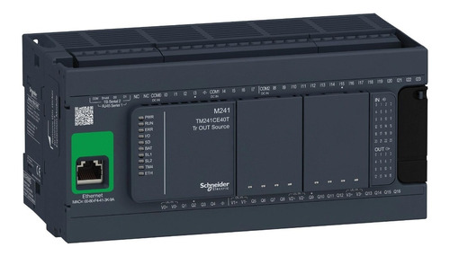 Clp Schneider Tm241ce40t 24 Entradas 16 Saídas Ethernet #