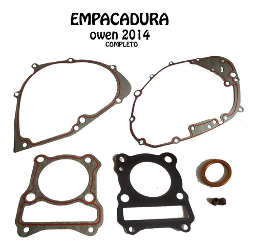 Imagen 2 de 2 de Empacadura Cilindro Camara Croche Magneto Owen 2014 Nuevo