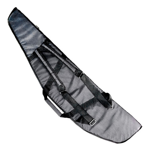 Imagen 4 de 10 de Funda Para Rifle Pcp Bolsillo Para Inflador Acolchada 110 Cm