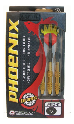 Dardos Phoenix X 3 Color Rojo Dardo