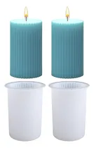 Comprar 2 Moldes Para Hacer Velas Molde Para Velas Molde Cilindro Moldes De Silicona Para Velas Moldes Para Velas Insumos Para Hacer Velas Molde Para Hacer Velas Moldes De Resina Pasteleriuscl