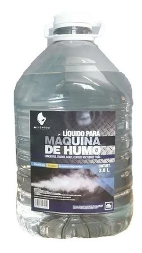 1 Galon Liquido Para Maquina De Humo Alien Fog 3.8litros