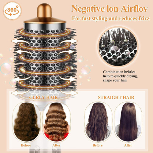 Cyz Voluminizador Redondo Grande Para Accesorios Airwrap,